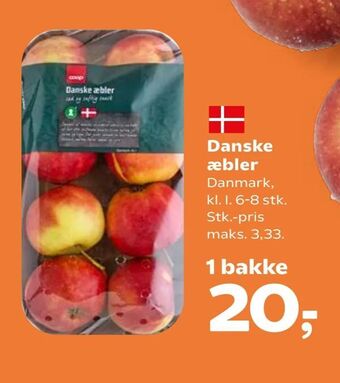 SuperBrugsen Danske æbler tilbud