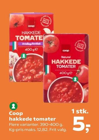 SuperBrugsen Coop hakkede tomater tilbud