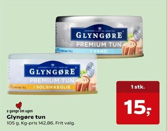 SuperBrugsen Glyngøre tun tilbud