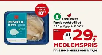 Rødspættefilet