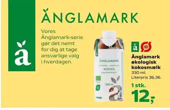 Änglamark økologisk kokosmælk
