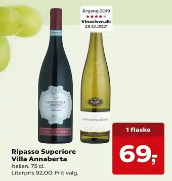 SuperBrugsen Ripasso Superiore Villa Annaberta tilbud