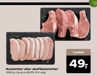 Koteletter eller skaftkoteletter