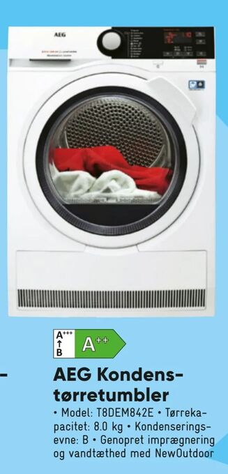 Bilka AEG Kondenstørretumbler tilbud