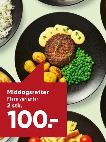 Bilka Middagsretter tilbud