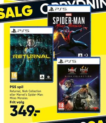 Bilka PS5 spil tilbud