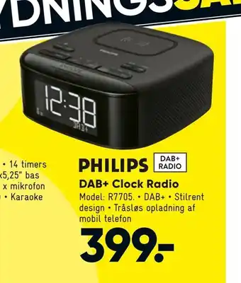 Bilka DAB+ Clock Radio tilbud