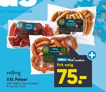 Bilka XXL Pølser tilbud