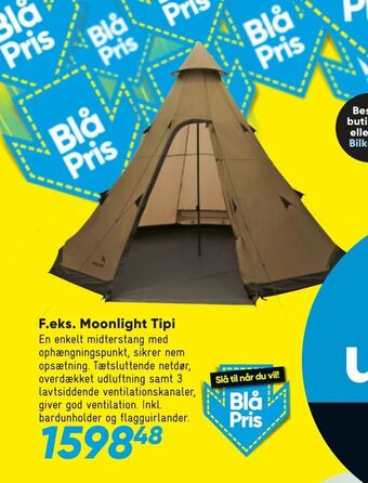 Bilka Moonlight Tipi tilbud