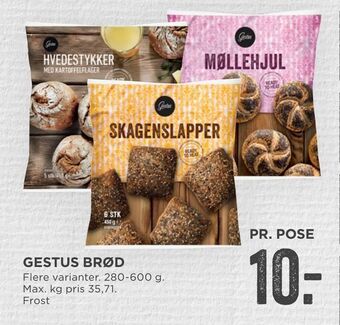 MENY Gestus brød tilbud
