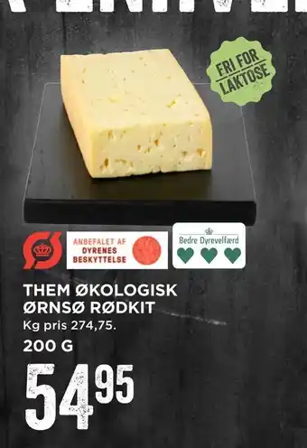 MENY Them økologisk ørnsø rødkit tilbud