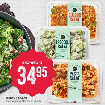 MENY Gestus salat tilbud
