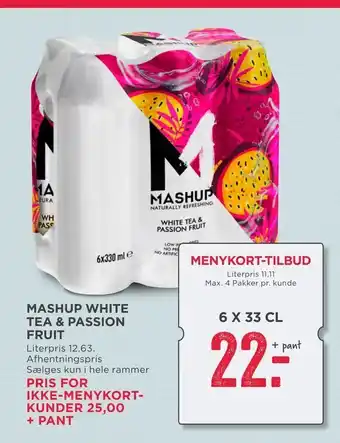 Mashup white tea & passion fruit