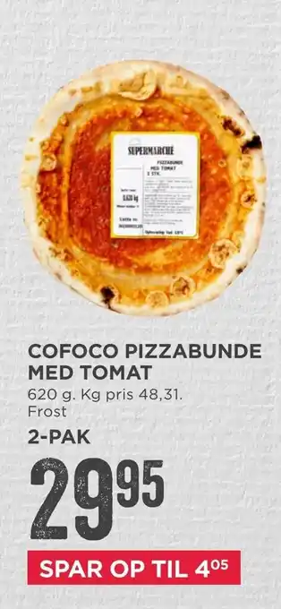 MENY Cofoco pizzabunde med tomat tilbud