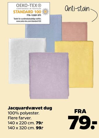 Netto Jacquardvævet dug tilbud