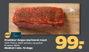 Netto Premieur Angus marineret roast tilbud