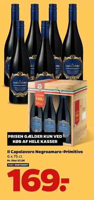 Il Capolavoro Negroamaro-Primitivo