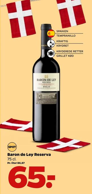 Netto Baron de Ley Reserva tilbud