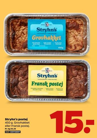 Netto Stryhn's postej tilbud