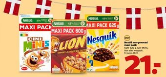 Netto Nestlé morgenmad maxi pack tilbud