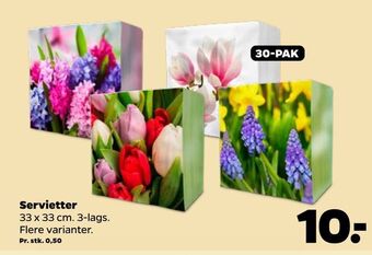 Netto Servietter tilbud