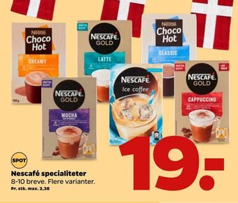 Nescafé specialiteter