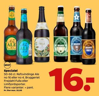 Netto Specialøl tilbud