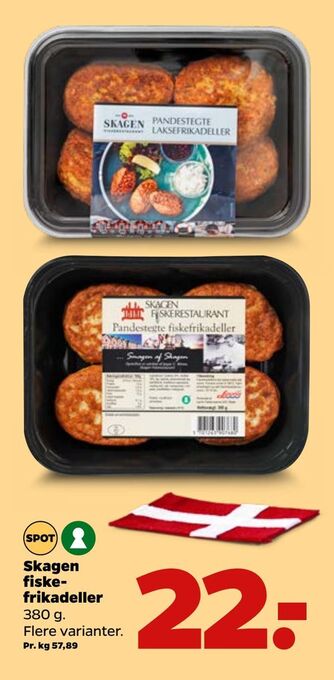 Netto Skagen fiske frikadeller tilbud