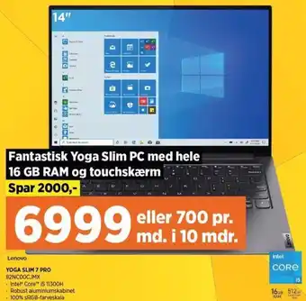 Power Yoga Slim 7 Pro 82NC00CJMX tilbud