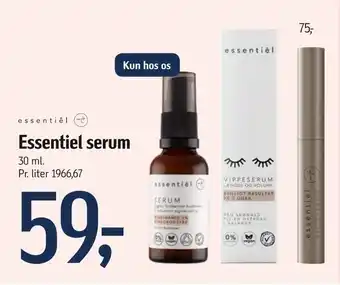 Føtex Essentiel serum tilbud
