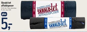 Skrald-let affaldsposer