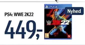 Føtex Ps4: wwe 2k22 tilbud