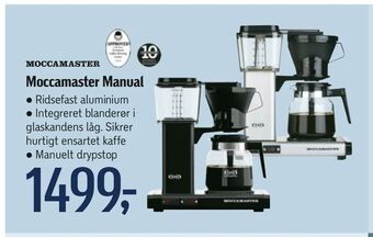 Føtex Moccamaster Manual tilbud