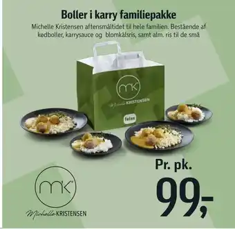 Føtex Boller i karry familiepakke tilbud