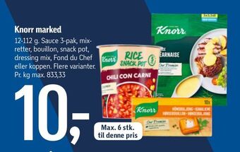 Føtex Knorr marked tilbud