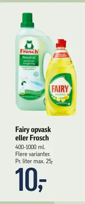 Fairy opvask eller Frosch