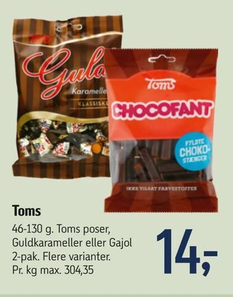 Føtex Toms tilbud