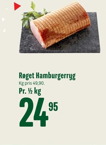 Min Købmand Røget Hamburgerryg tilbud