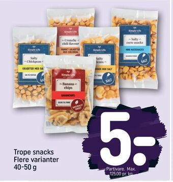 REMA 1000 Trope snacks tilbud