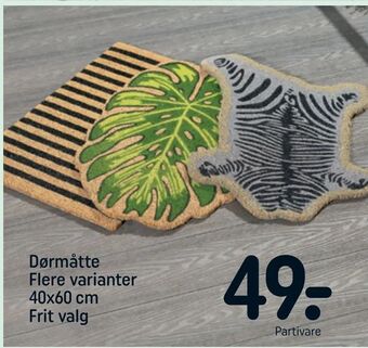 REMA 1000 Dørmåtte tilbud