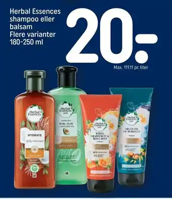 Herbal Essences shampoo eller balsam