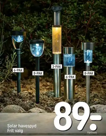 REMA 1000 Solar havespyd tilbud