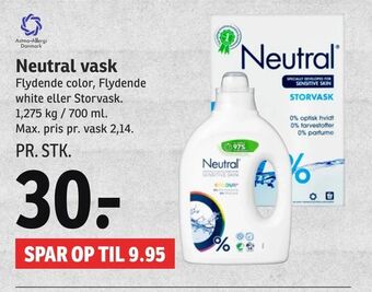 SPAR Neutral vask tilbud