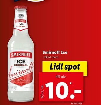Let-Køb Smirnoff Ice tilbud