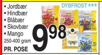 ABC Lavpris Jordbær • Hindbær • Blåbær • Skovbær • Mango tilbud