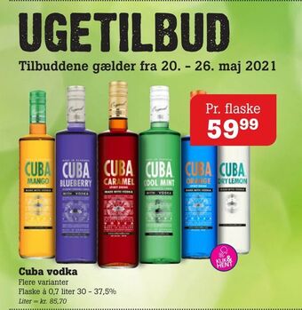 Poetzsch Padborg Cuba vodka tilbud