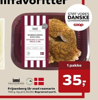 Frijsenborg lår med rosmarin