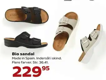 Kvickly Bio sandal tilbud