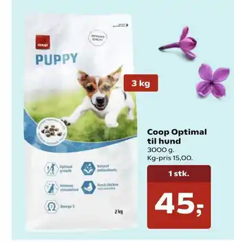 Kvickly Coop Optimal til hund tilbud