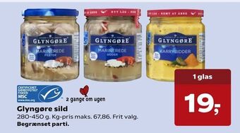 Kvickly Glyngøre sild tilbud